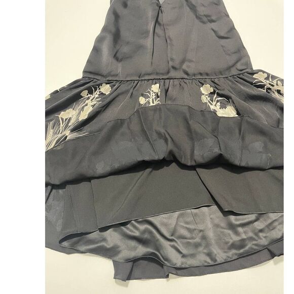 Bird
by Juicy Couture Hazel T-Back Dress Floral Printed Sleeveless Black Bone XS - Picture 14 of 16